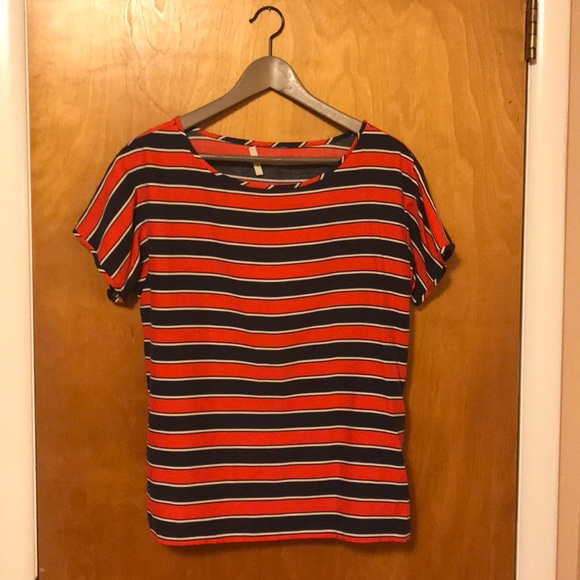 NWOT J Crew Silk Gondola Striped Boxy Top, Small - Picture 4 of 7